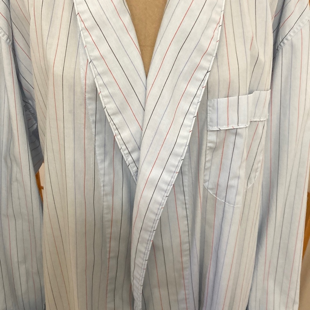 Brooks Brothers Light Weight Blue Robe XL Like New